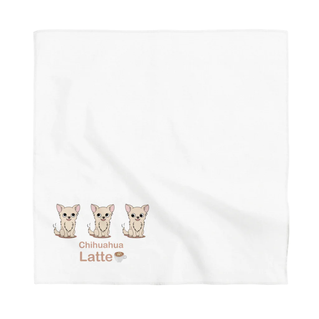 Bordercollie Streetのch-latte5 Bandana