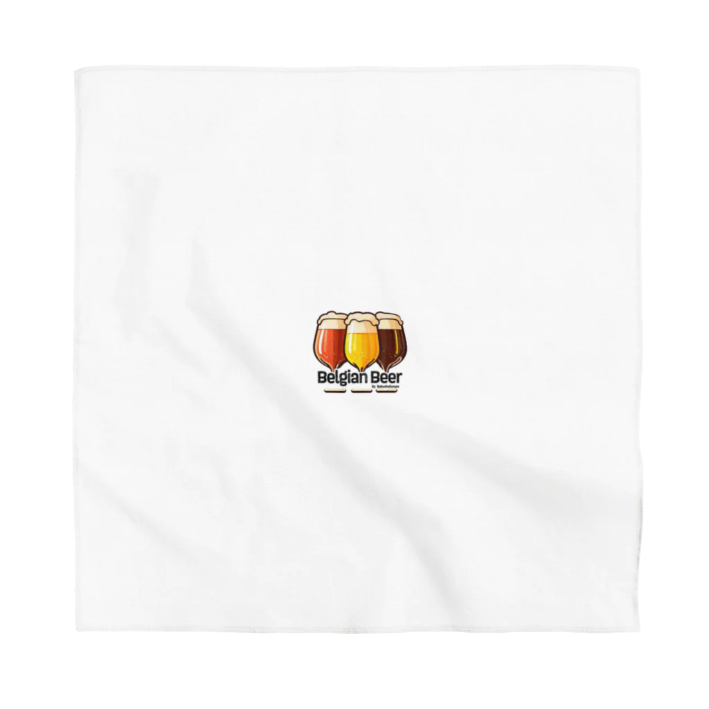 ベルギービールバー麦酒本舗公式グッズの3Belgian Beers Bandana