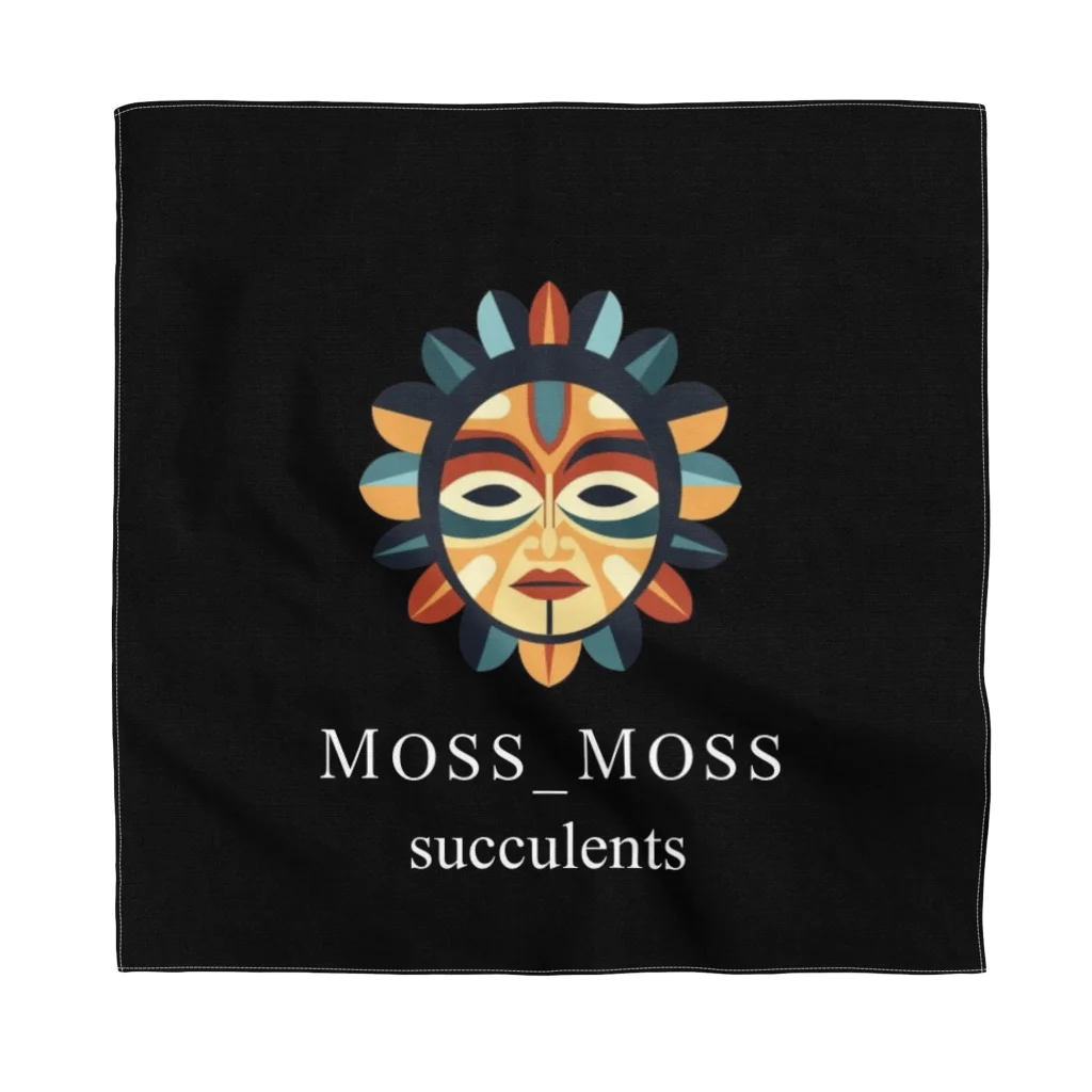 Moss_Moss succulentsのMoss Moss Bandana