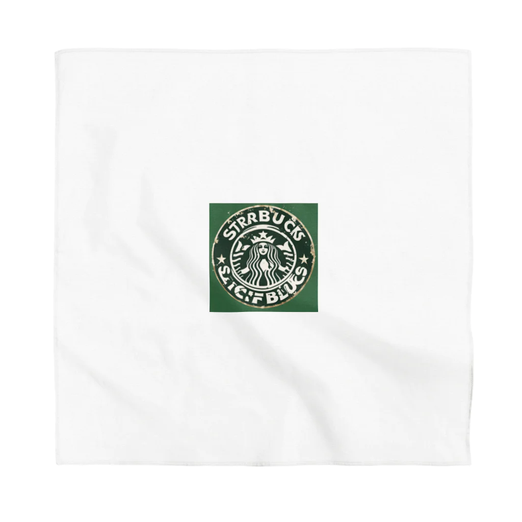 コーヒー屋のコーヒーショップ風のグッズ Bandana