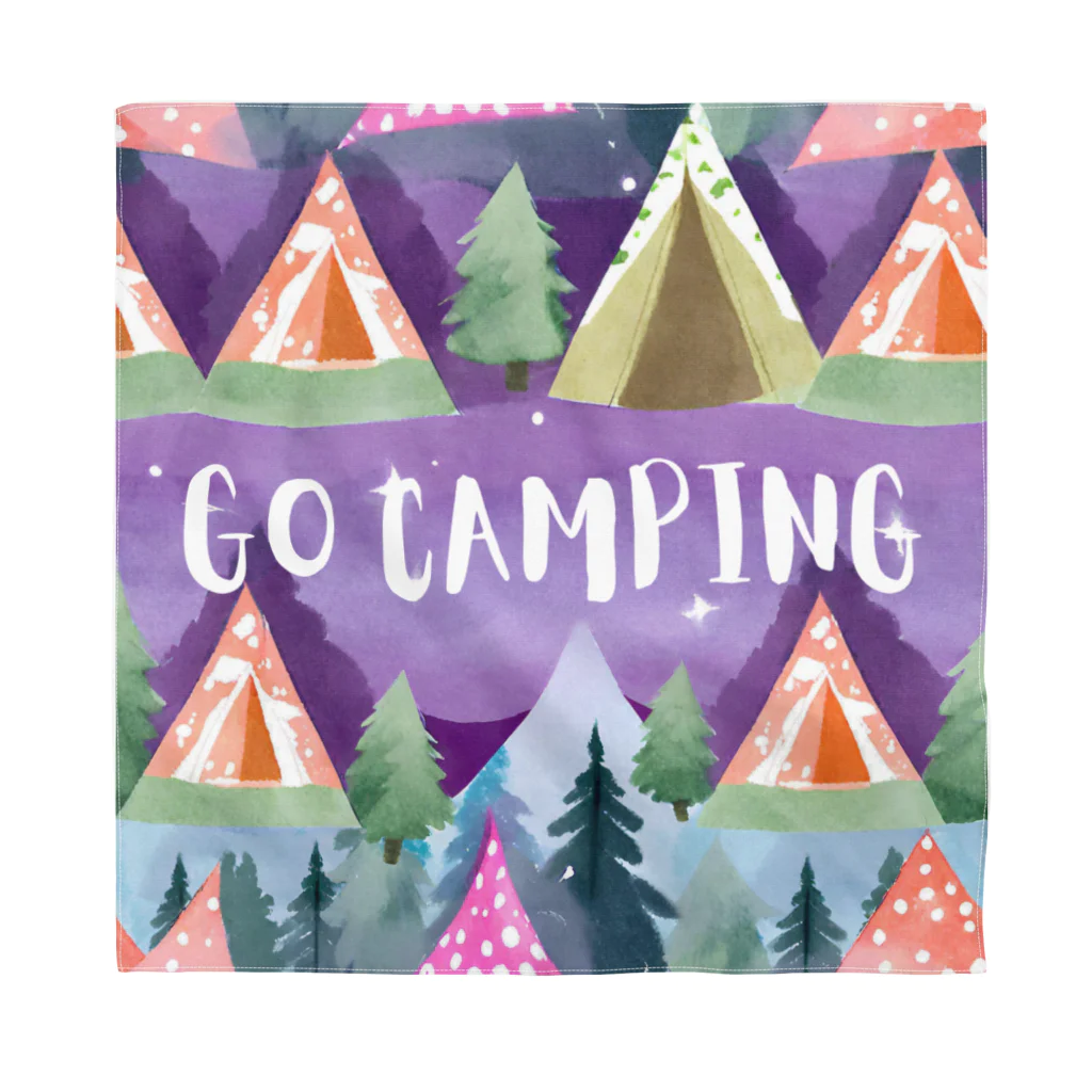 Rico294のカラフルテントでGO CAMPING バンダナ