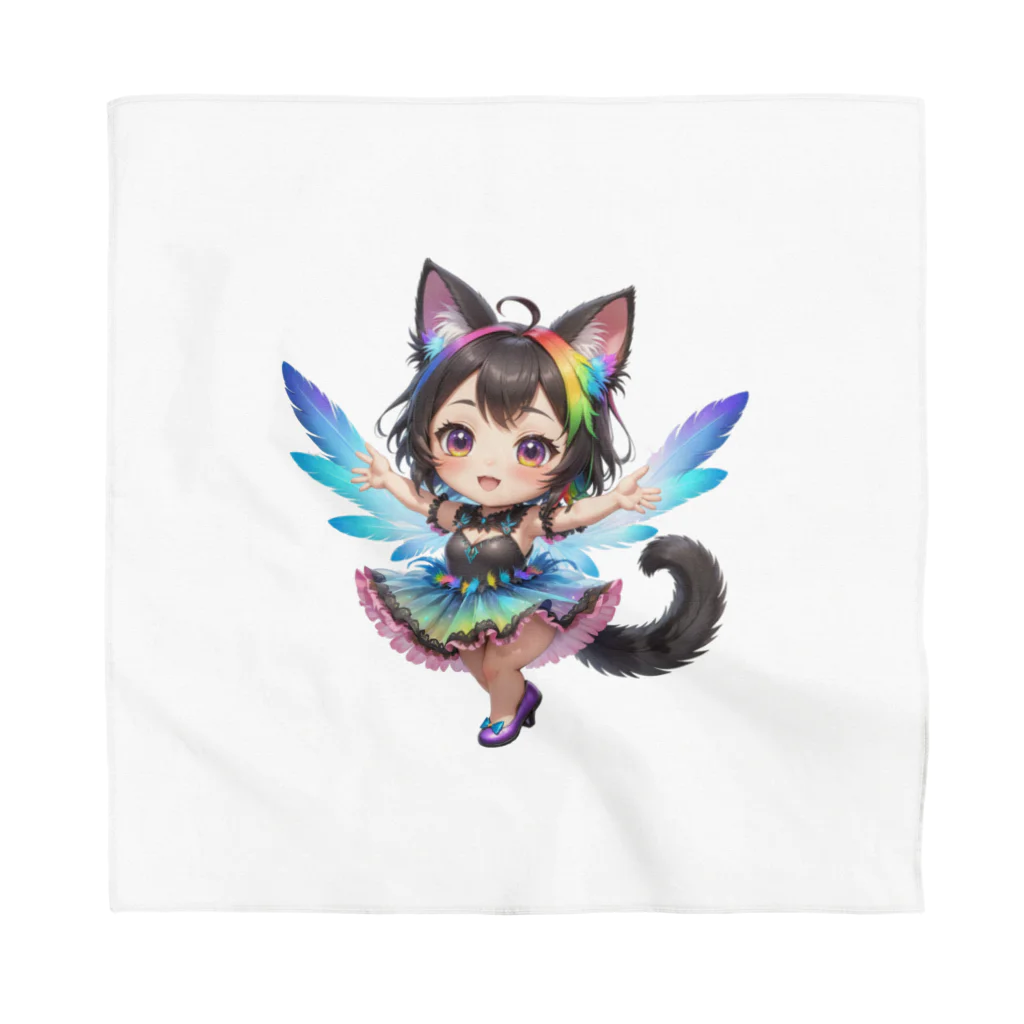 NexDreamの妖精のハロウィンフェス（黒猫2） Bandana