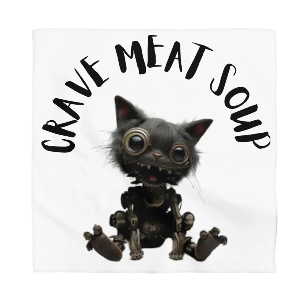 CRAVE MEAT SOUPの#Cyber Cat Bandana