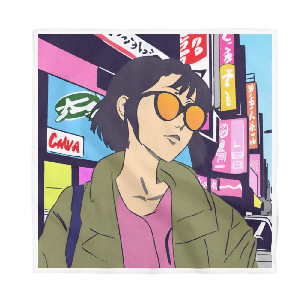 sunglass girlのsunglass girl 街編 バンダナ