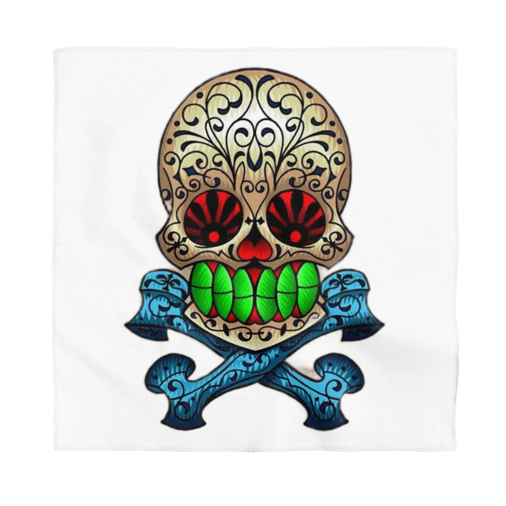 Hinakagoのメキシカンスカル Bandana