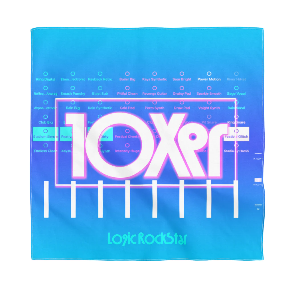 Logic RockStar の10Xer バンダナ