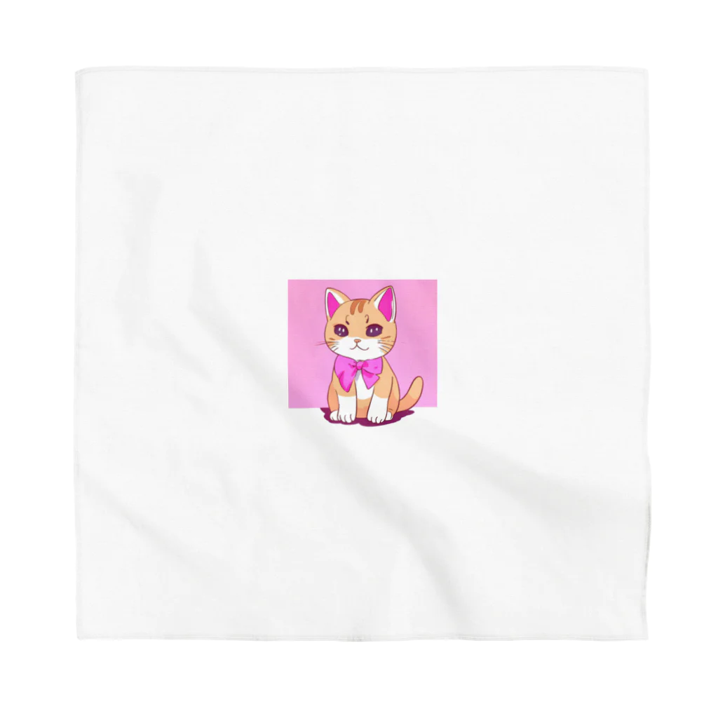 Officefaceのリボン猫ちゃん Bandana