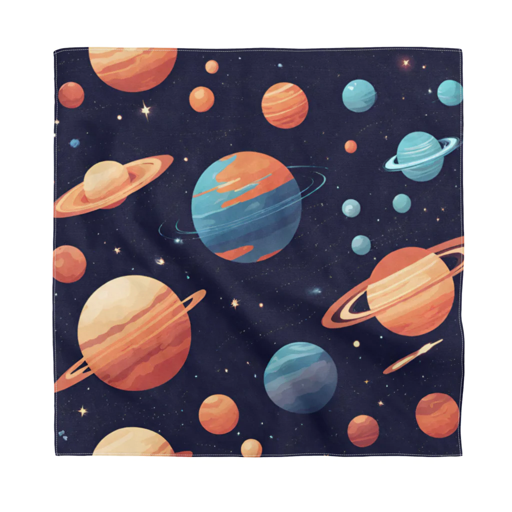 おしゃれなグッズ集の惑星　グッズ Bandana