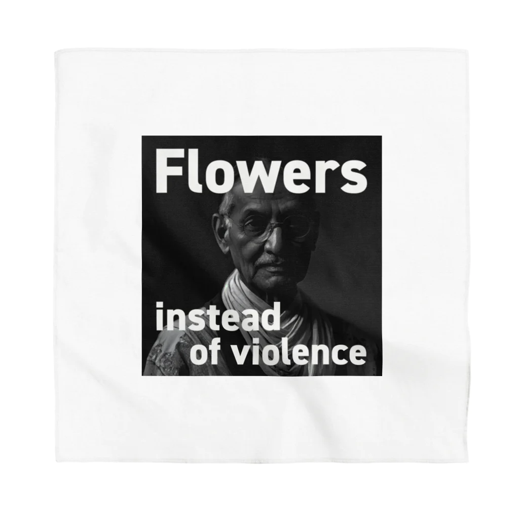 tetchの暴力の代わりに花束を。 バンダナ