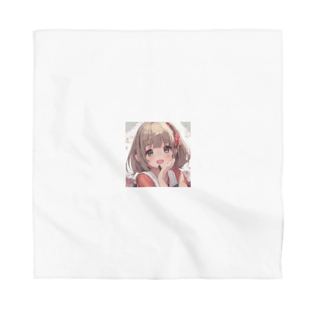 coco1739の可愛い女の子イラストグッズ Bandana