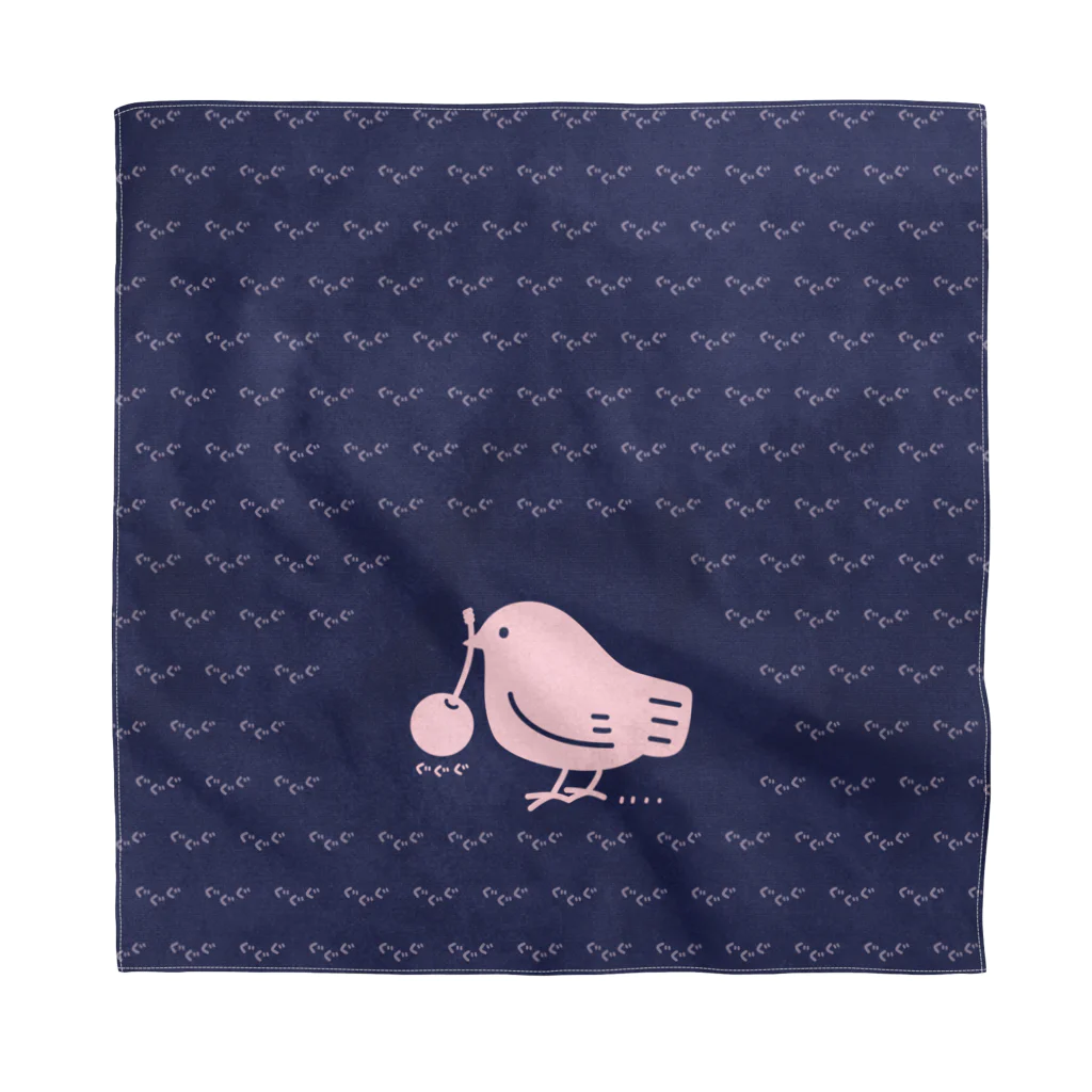 イラスト MONYAAT のみつぐとり ももいろ1 Bandana