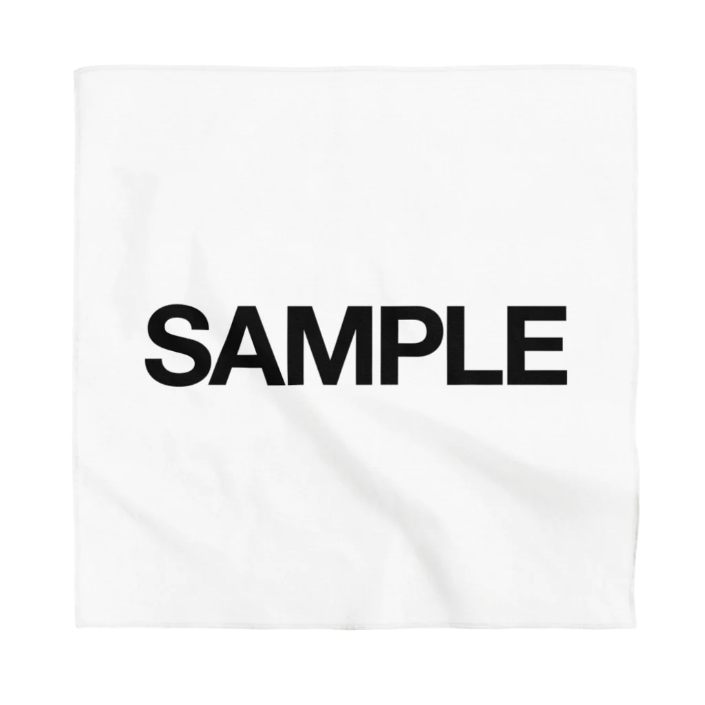 DAのSAMPLE バンダナ