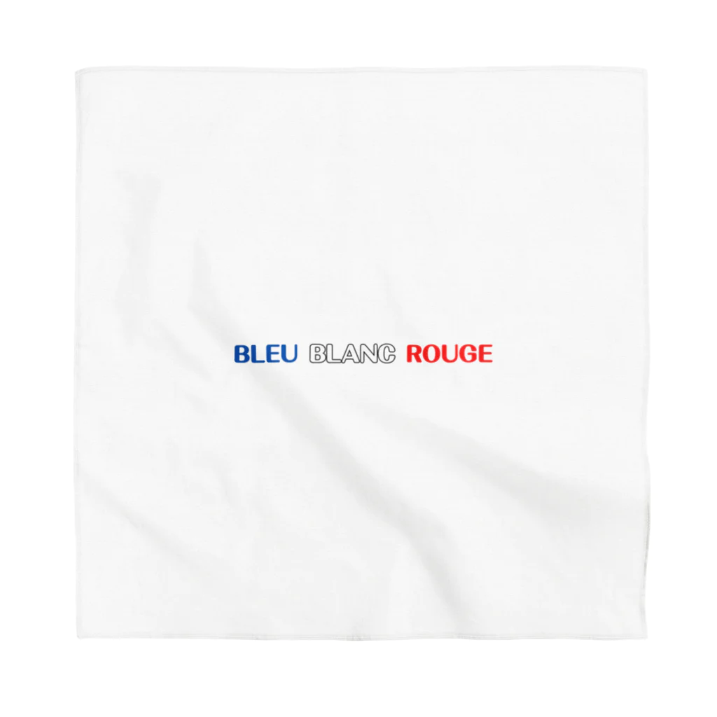 PetiteFranceのBLEU BLANC ROUGE バンダナ