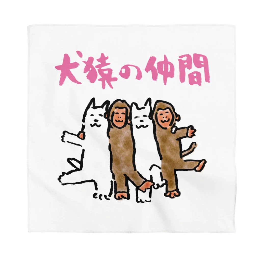 OLDBABY_SHOPの犬猿の仲間 Bandana