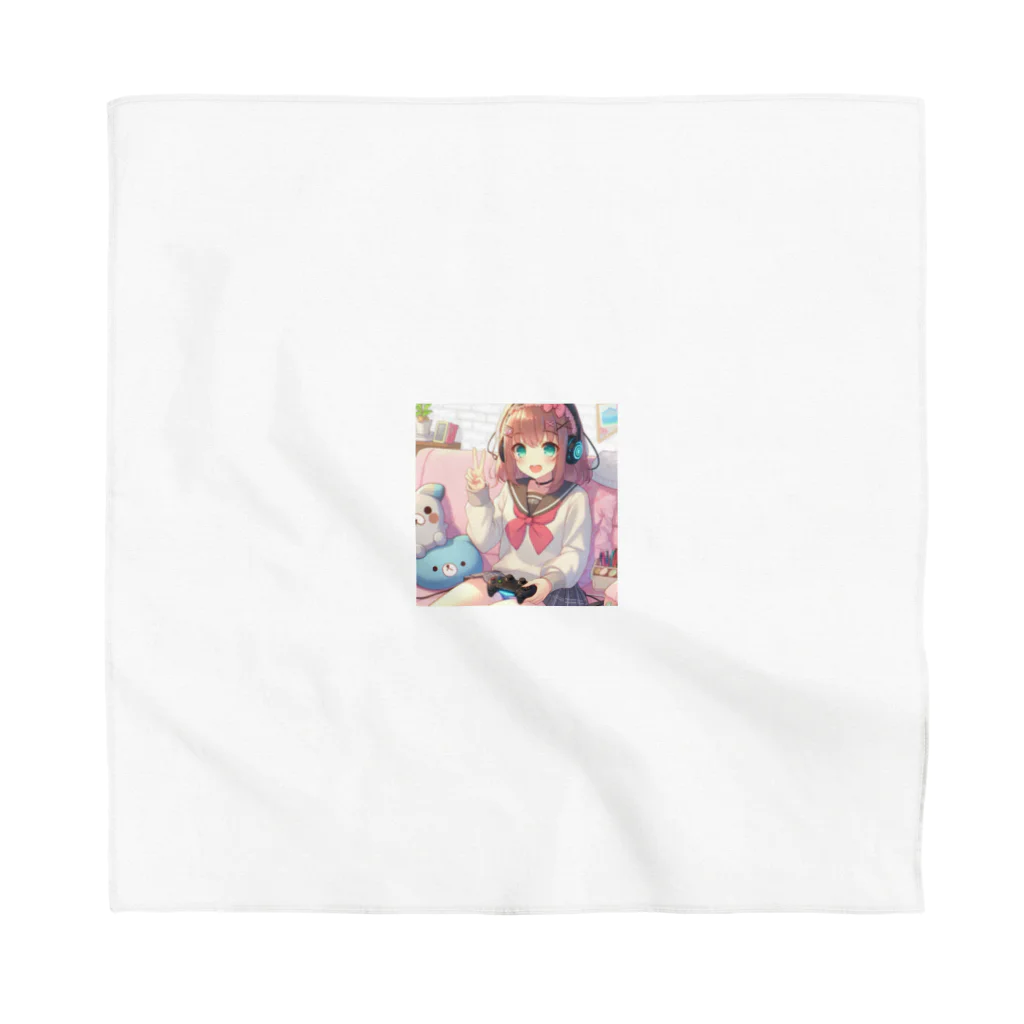 luckyTigerのゲーム女子 Bandana