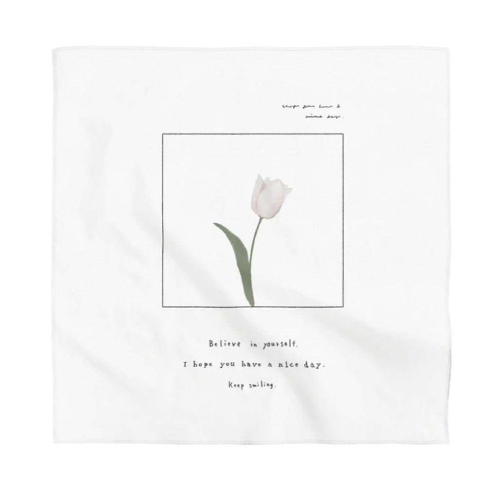 rilybiiのPowderpink tulip , Logoflame . Bandana