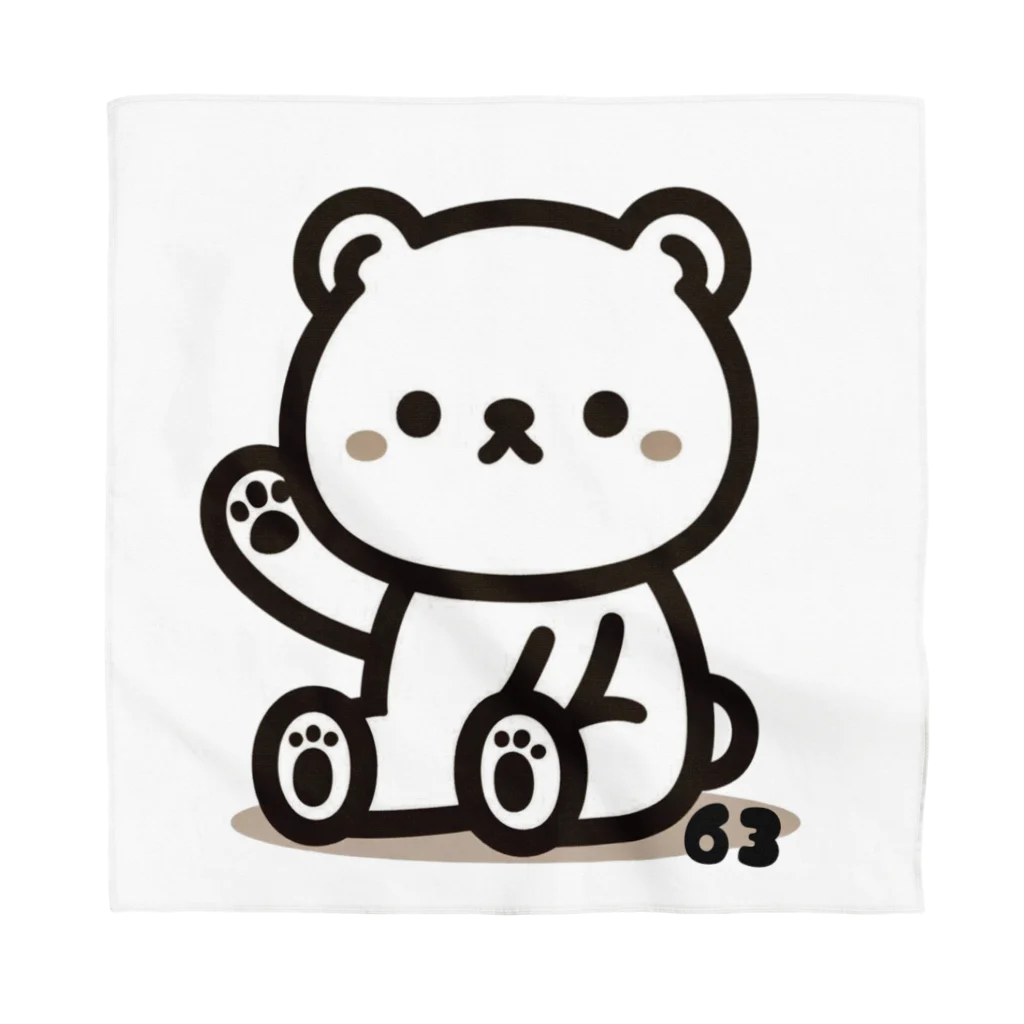 romiromi☆6363のROMIKUMA Bandana