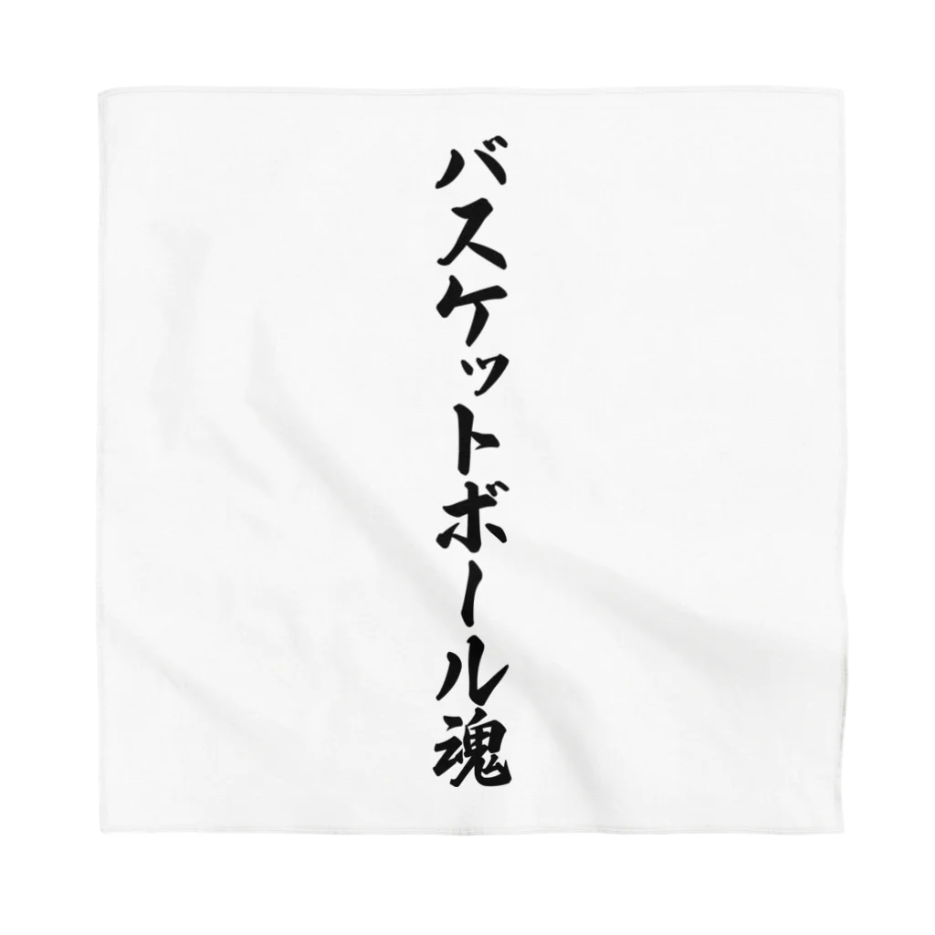 着る文字屋のバスケットボール魂 Bandana