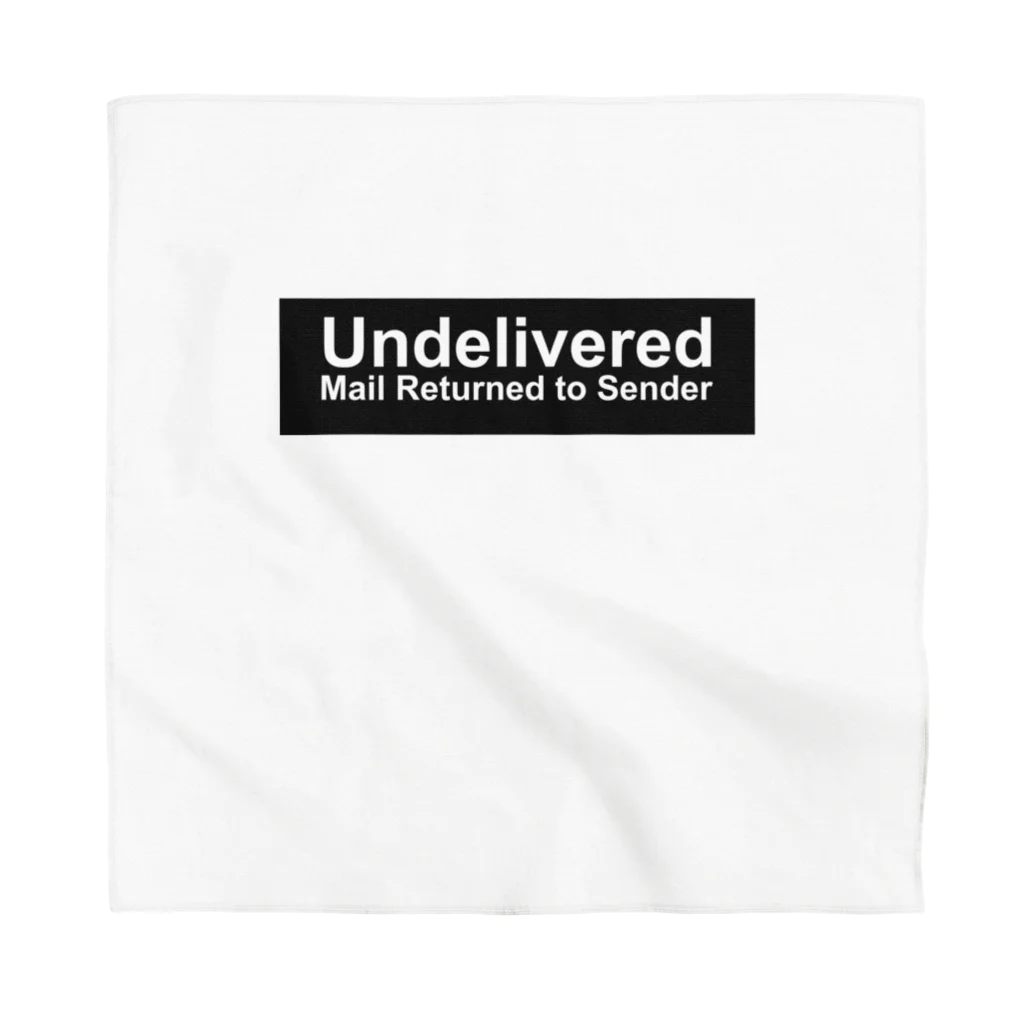 BONBONのUndelivered  Mail Returned  to Sender-BK Bandana