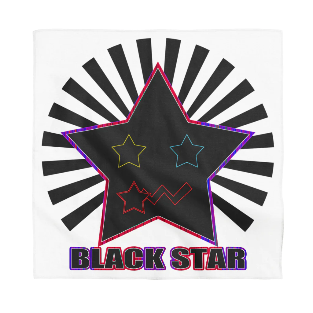 Ａ’ｚｗｏｒｋＳのブラックスター Bandana