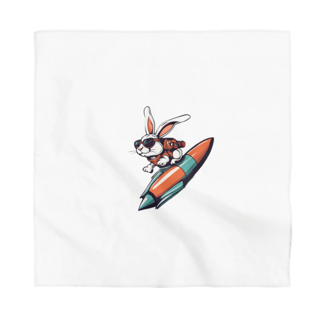 ロケットうさぎのロケットうさぎ　ミッション遂行 Bandana