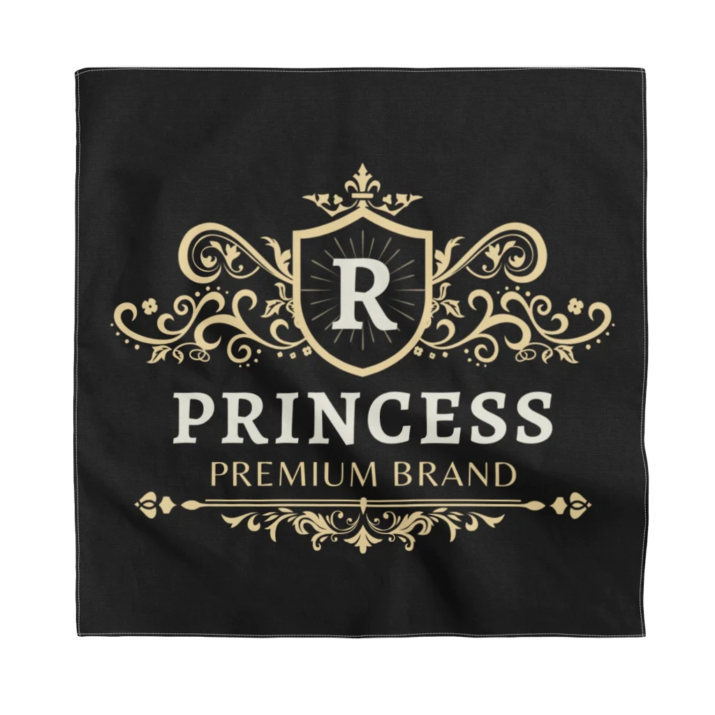 ROYAL Princessのゴージャスロゴブランド バンダナ