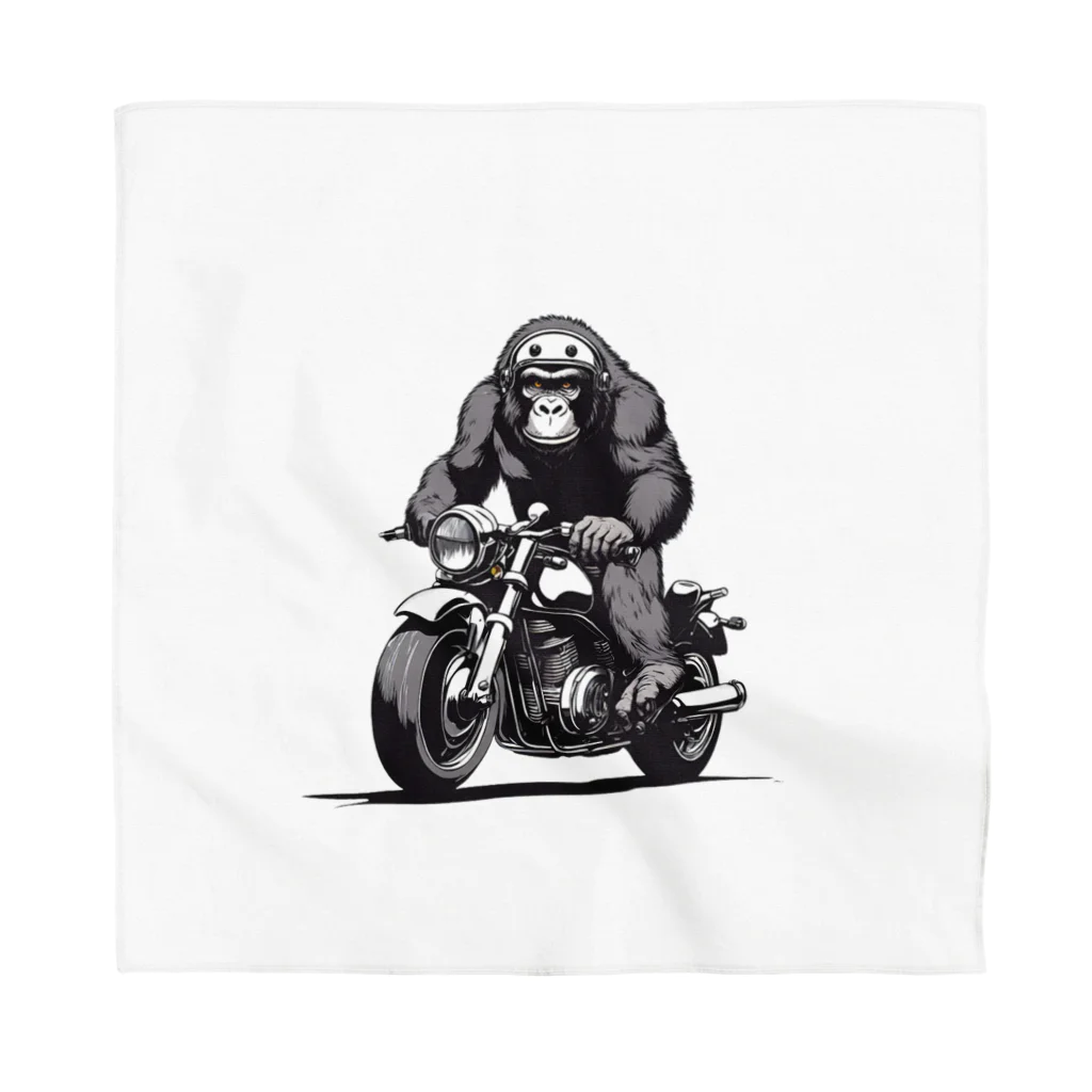 UEKIshopのバイクに乗ったゴリラ Bandana