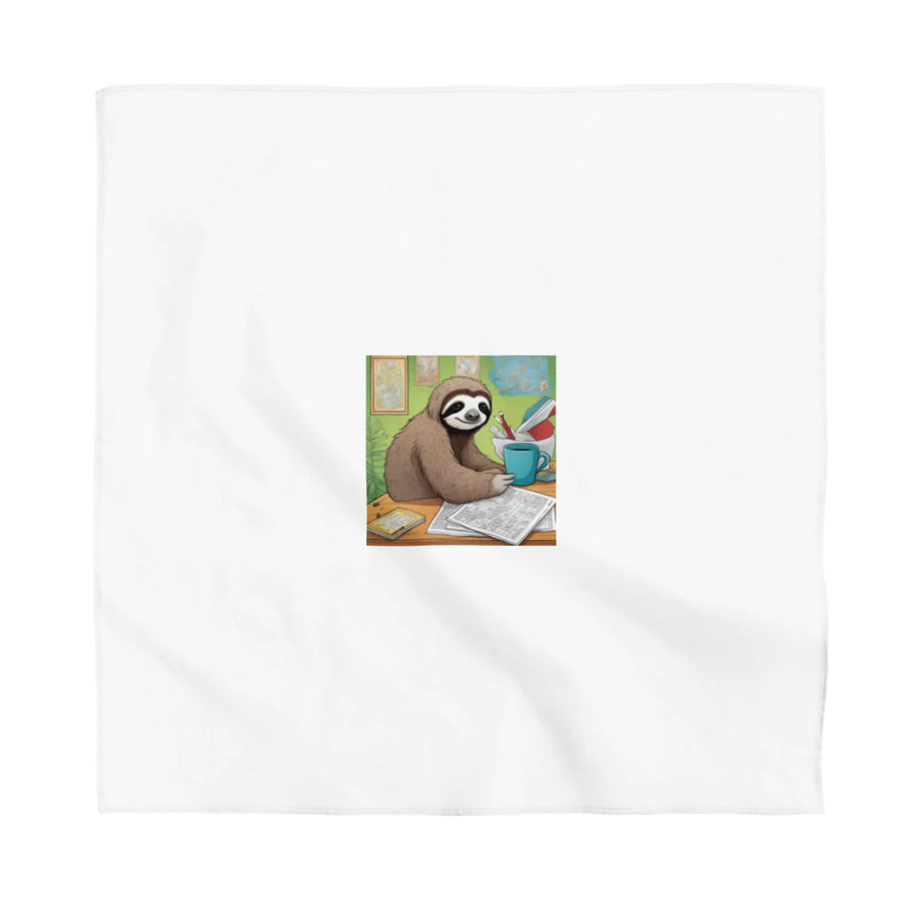 hobopoの"A Sloth Trying Various Things"  Bandana