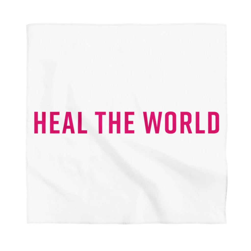 GreenCrystalのHeal the world バンダナ