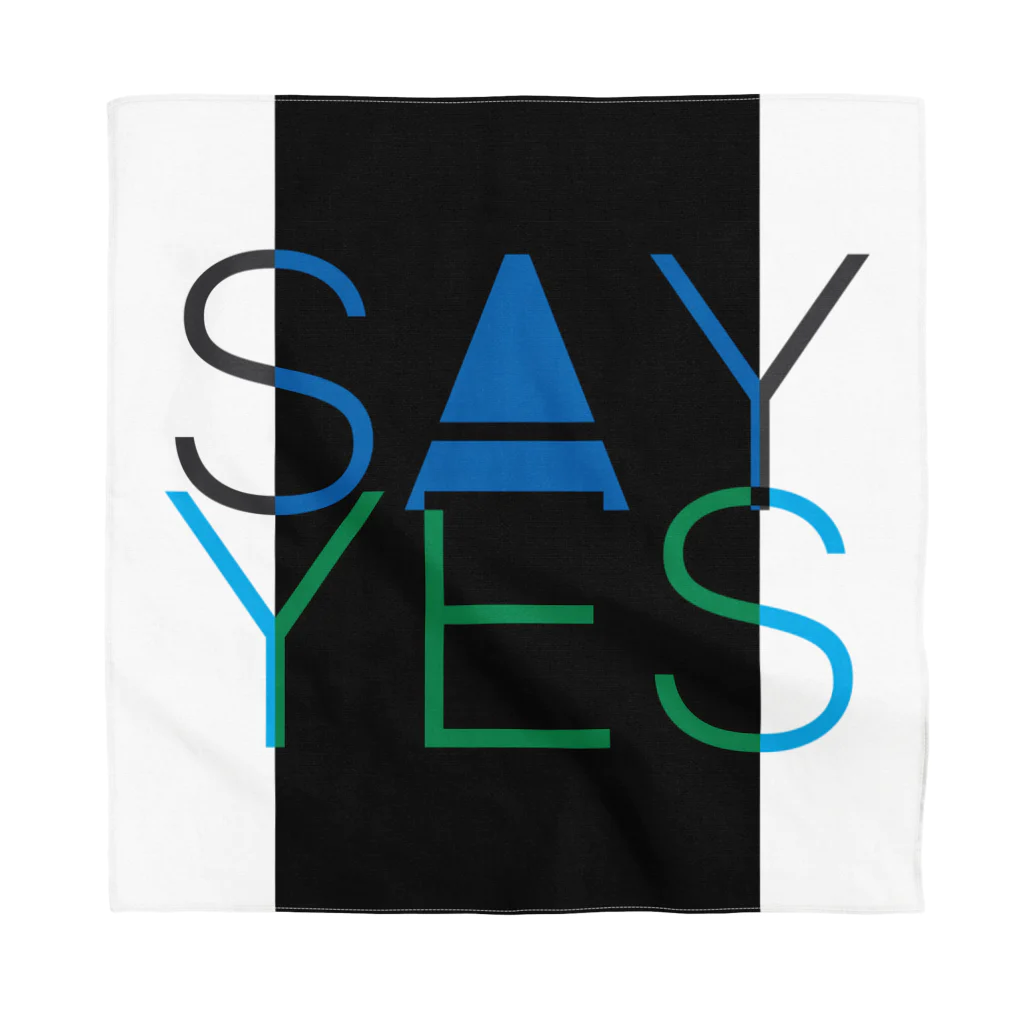 HugoDesignsのSay Yes! バンダナ