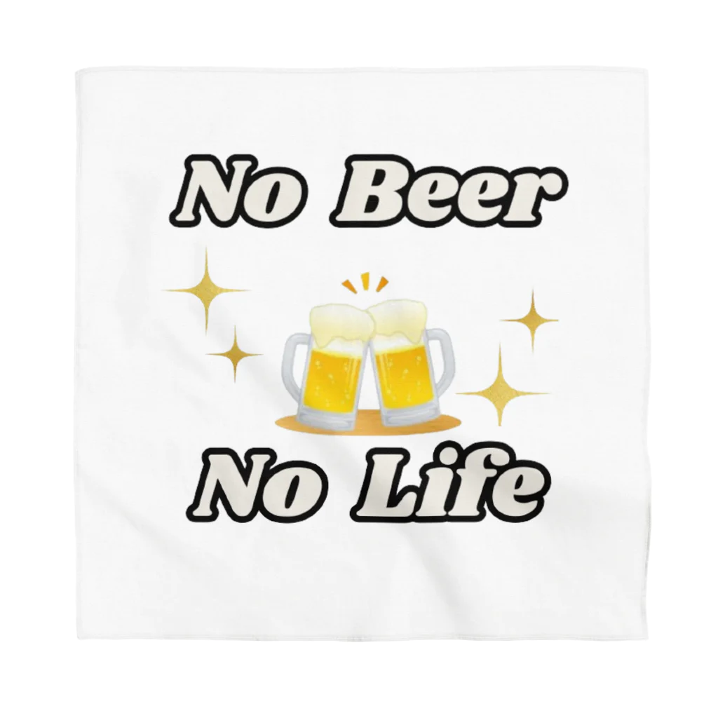 monkeyGのNO Beer　NO Life Bandana