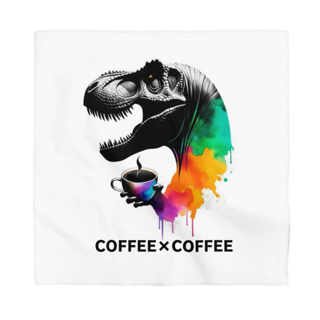 ディノアートラボ✴︎DINO ART LABの COFFEE×COFFEE Bandana