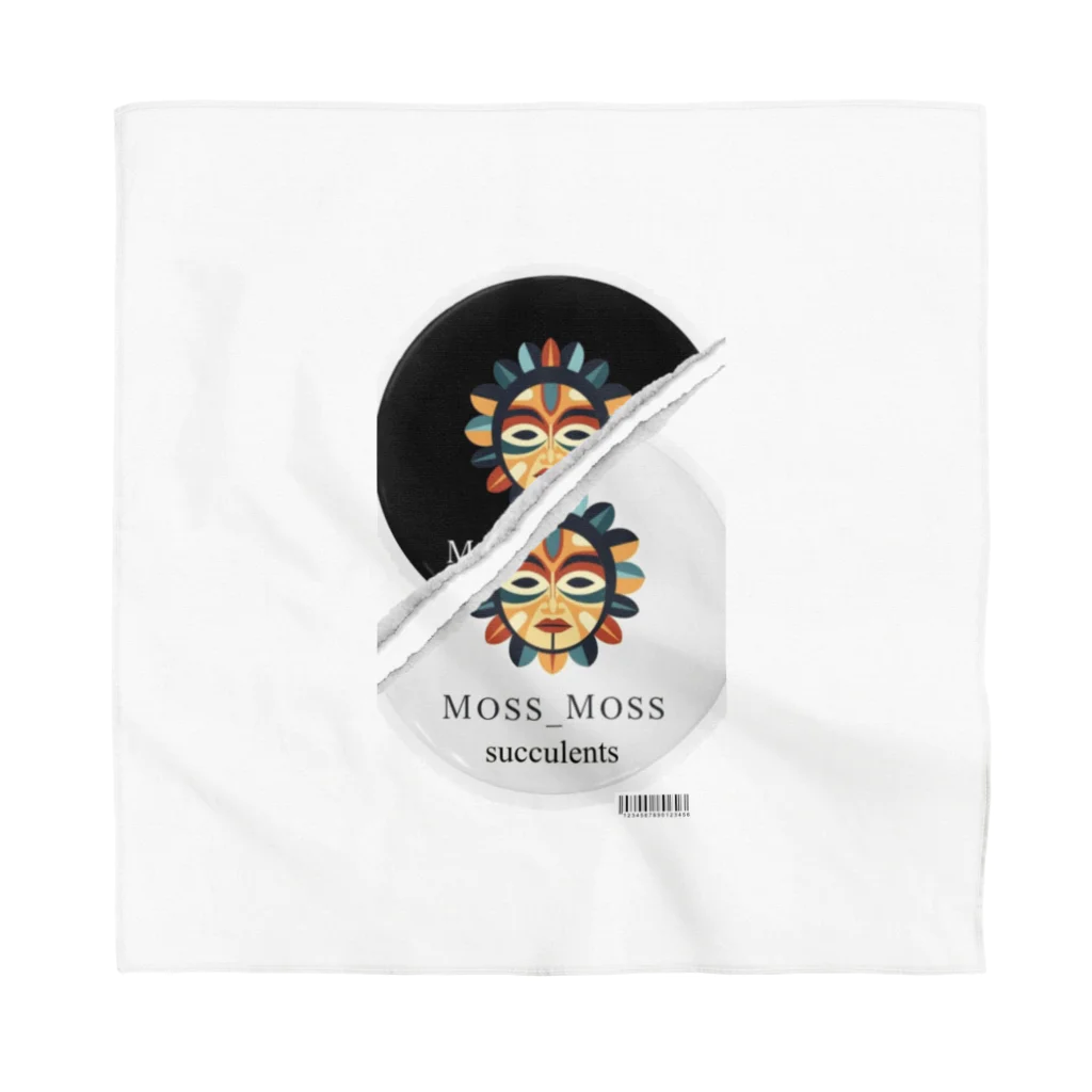 Moss_Moss succulentsのMoss_Moss succulent Bandana