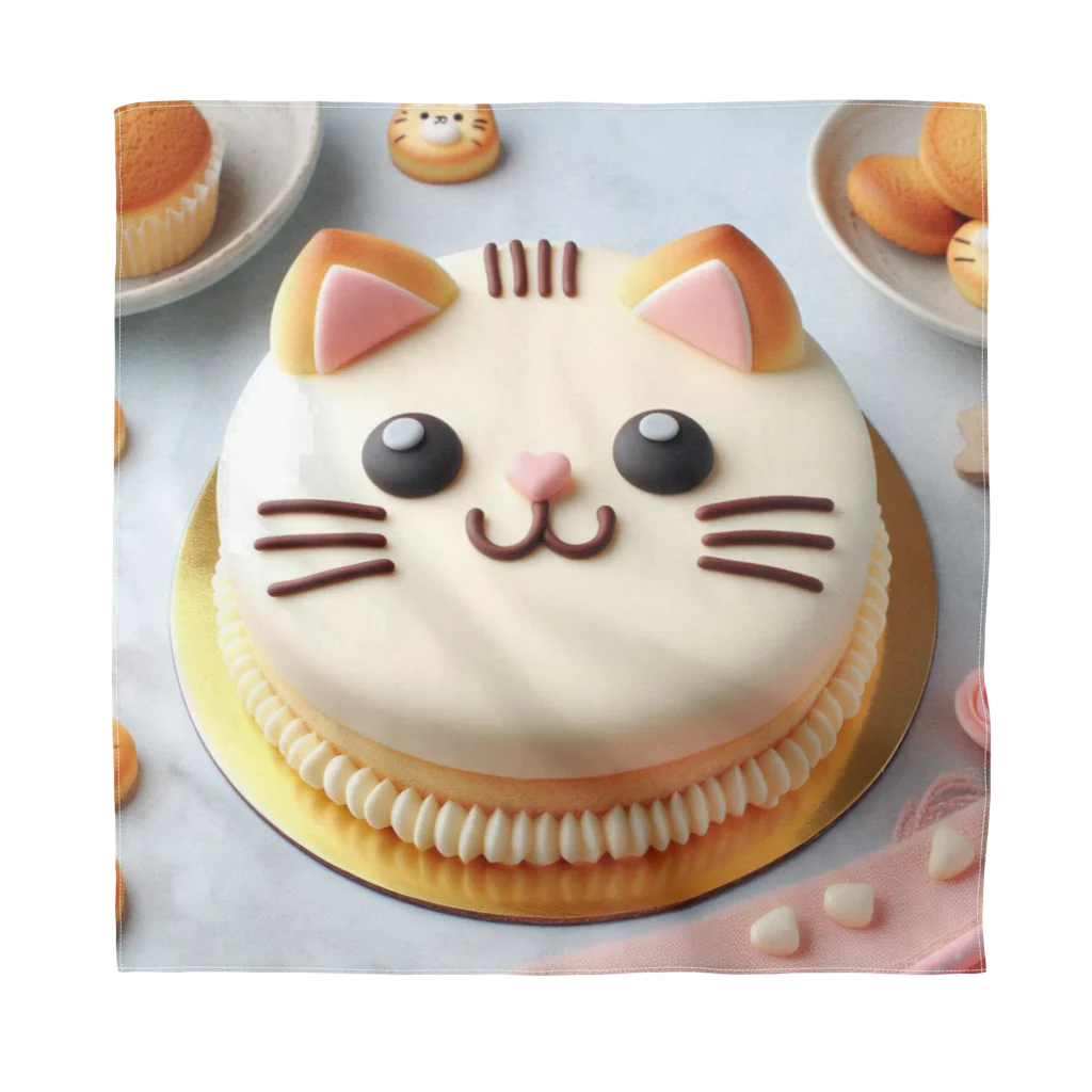 neko_shopのねこケーキ３ バンダナ