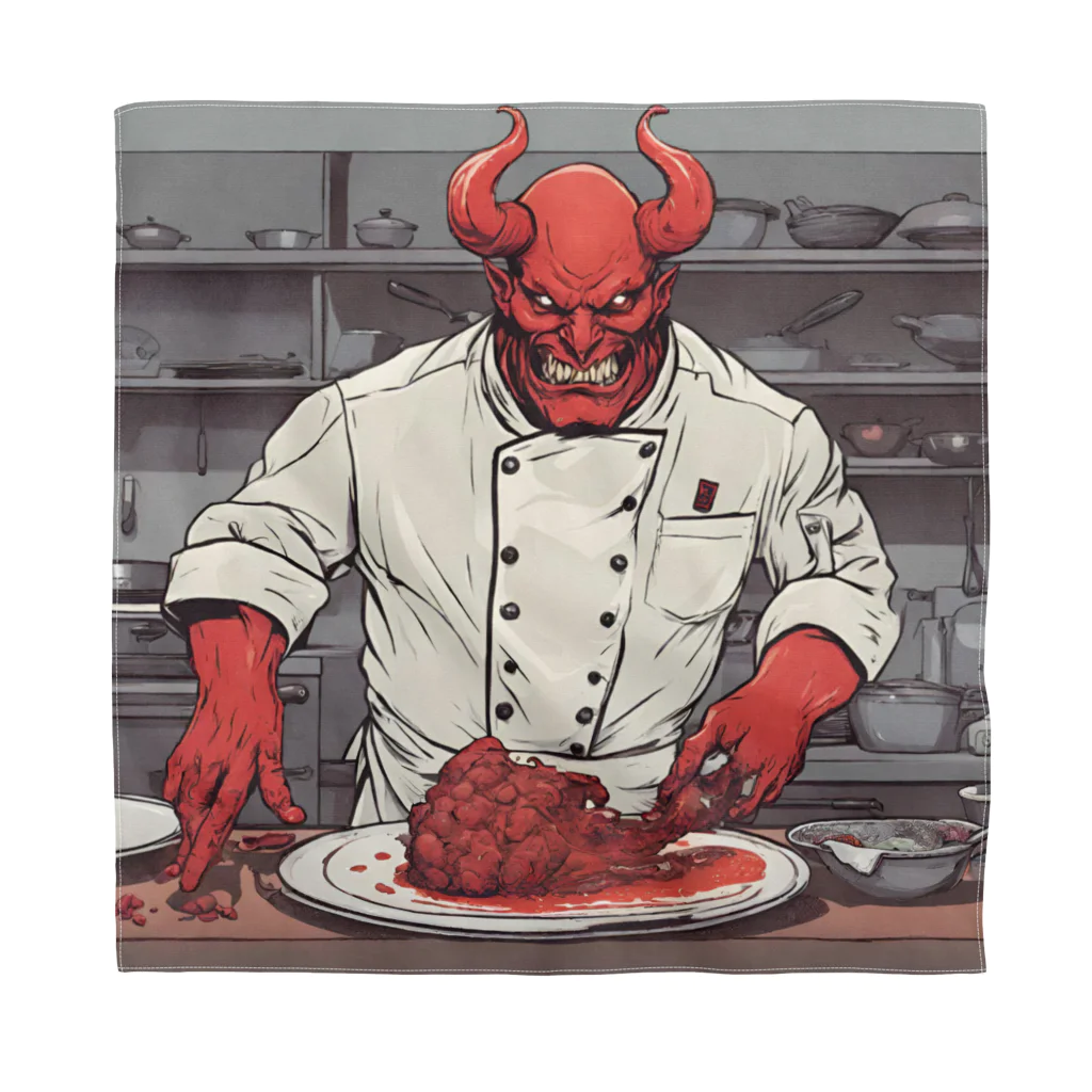 d-design-labのdevil's cookingグッズ Bandana