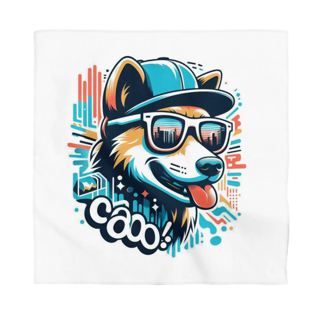 Design HarborのCool Dog バンダナ