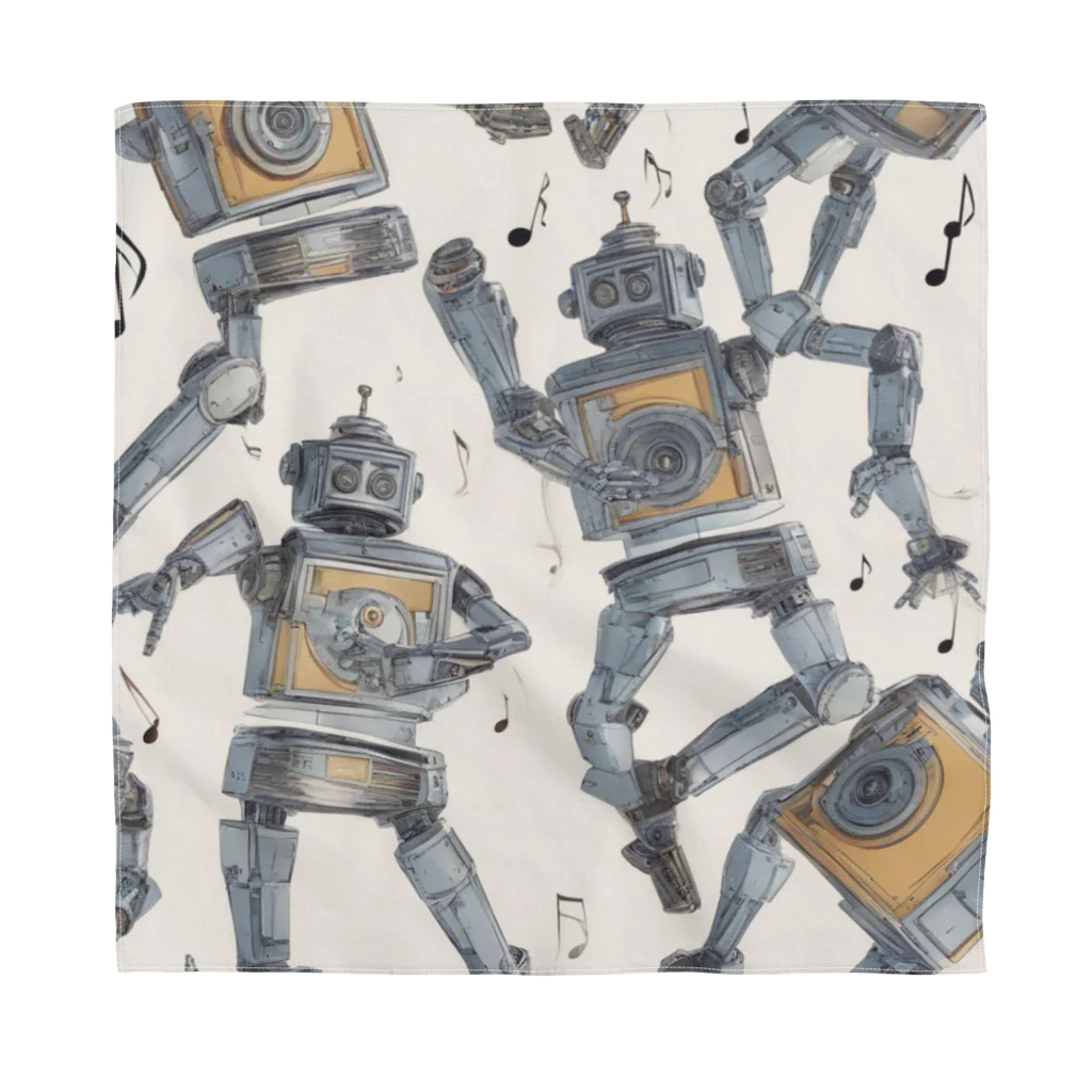 d-design-labのdancing robots Bandana