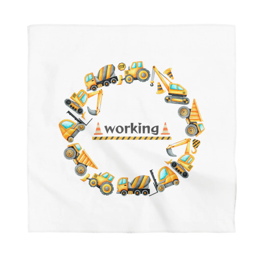 harupiiiのworking2 Bandana