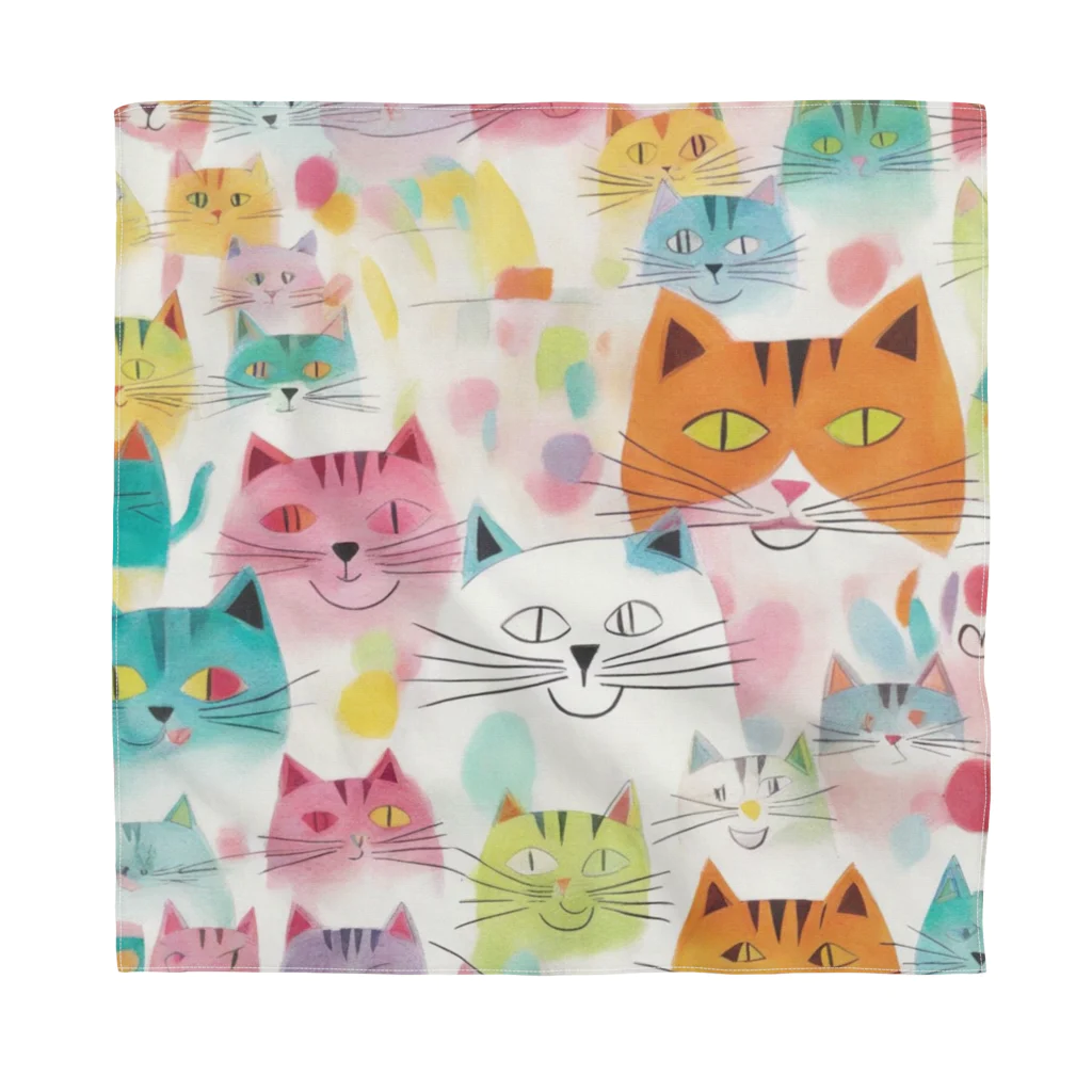 F2 Cat Design Shopのbeloved cats 002 Bandana