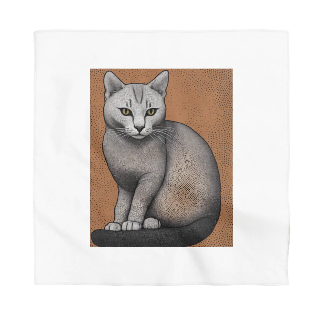 F2 Cat Design Shopのhairless cat 001 Bandana