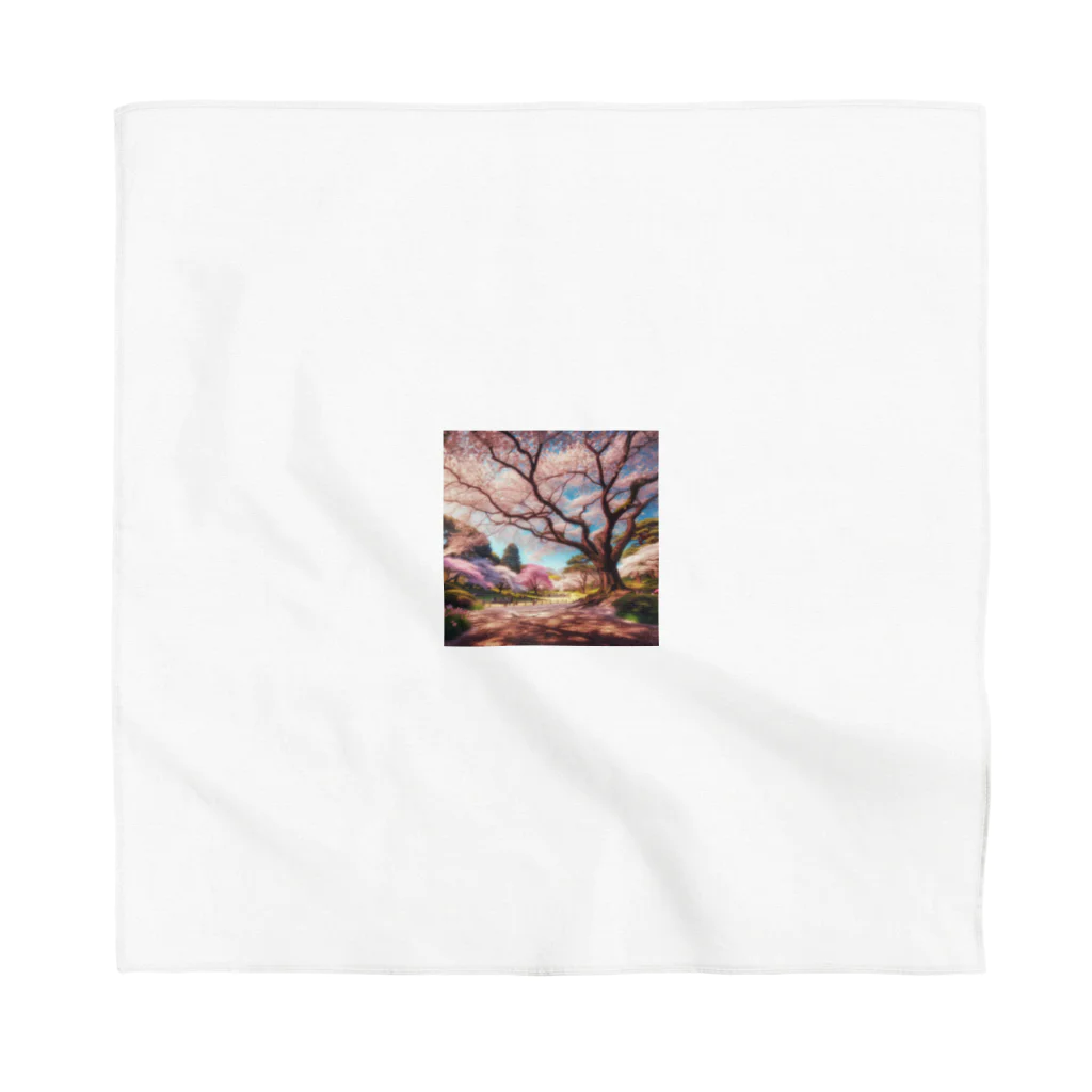 bobokeの桜 Bandana