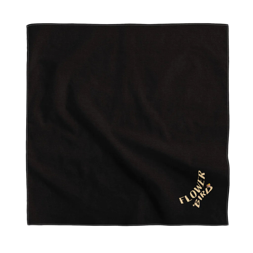 Yums CollectionのBlack Flower Bird Bandana