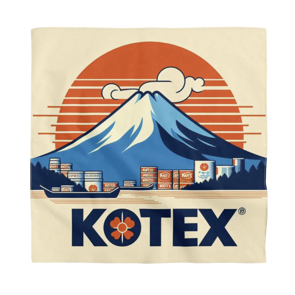 KOTEXのKOTEX ロゴ バンダナ