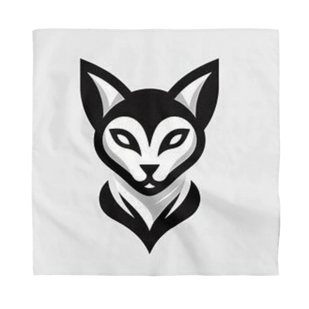 アニマルアーティファクトの猫ロゴ Bandana