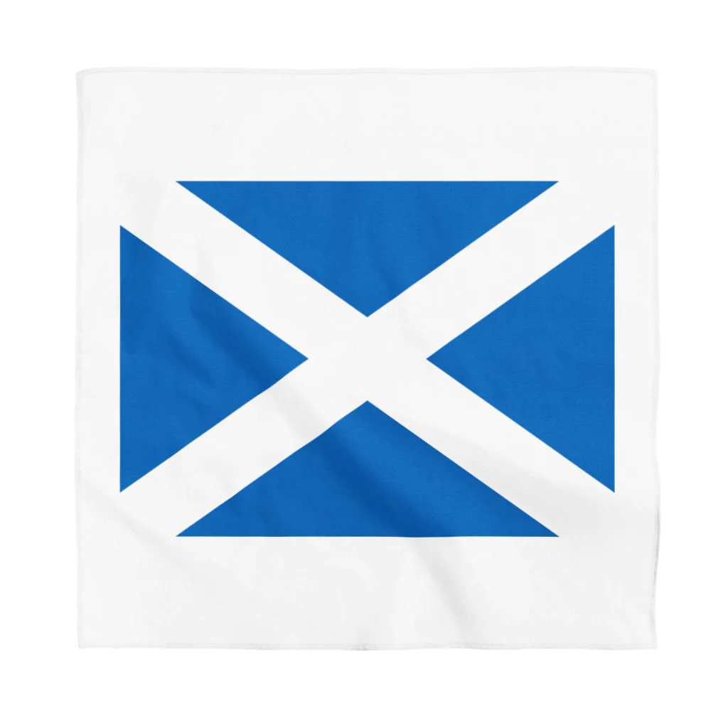 お絵かき屋さんのスコットランドの国旗 Bandana