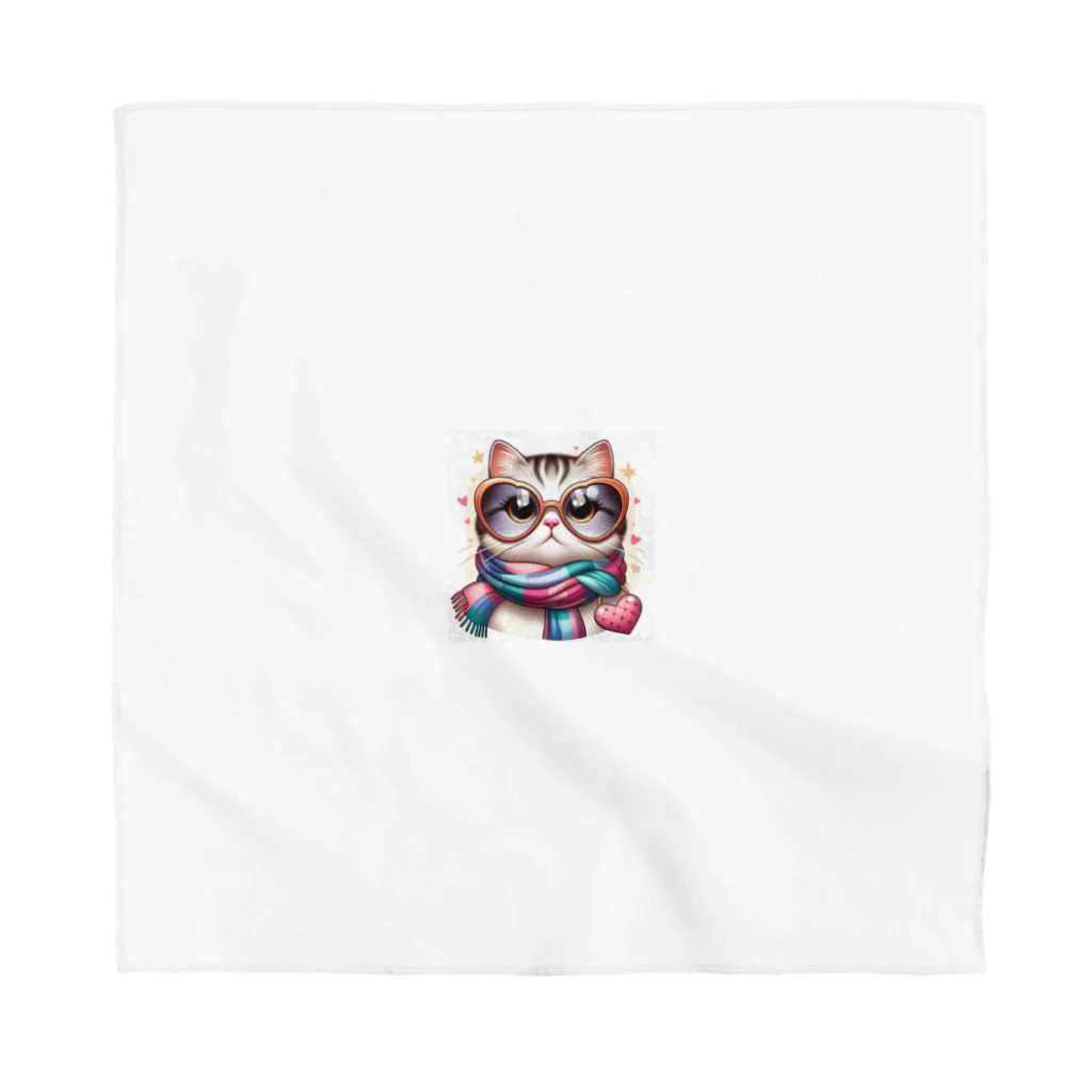 tomo_batarakiのマダム猫 Bandana