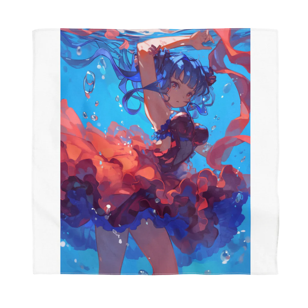 AQUAMETAVERSEの海の中の美ボディ　ラフルール　1859 Bandana