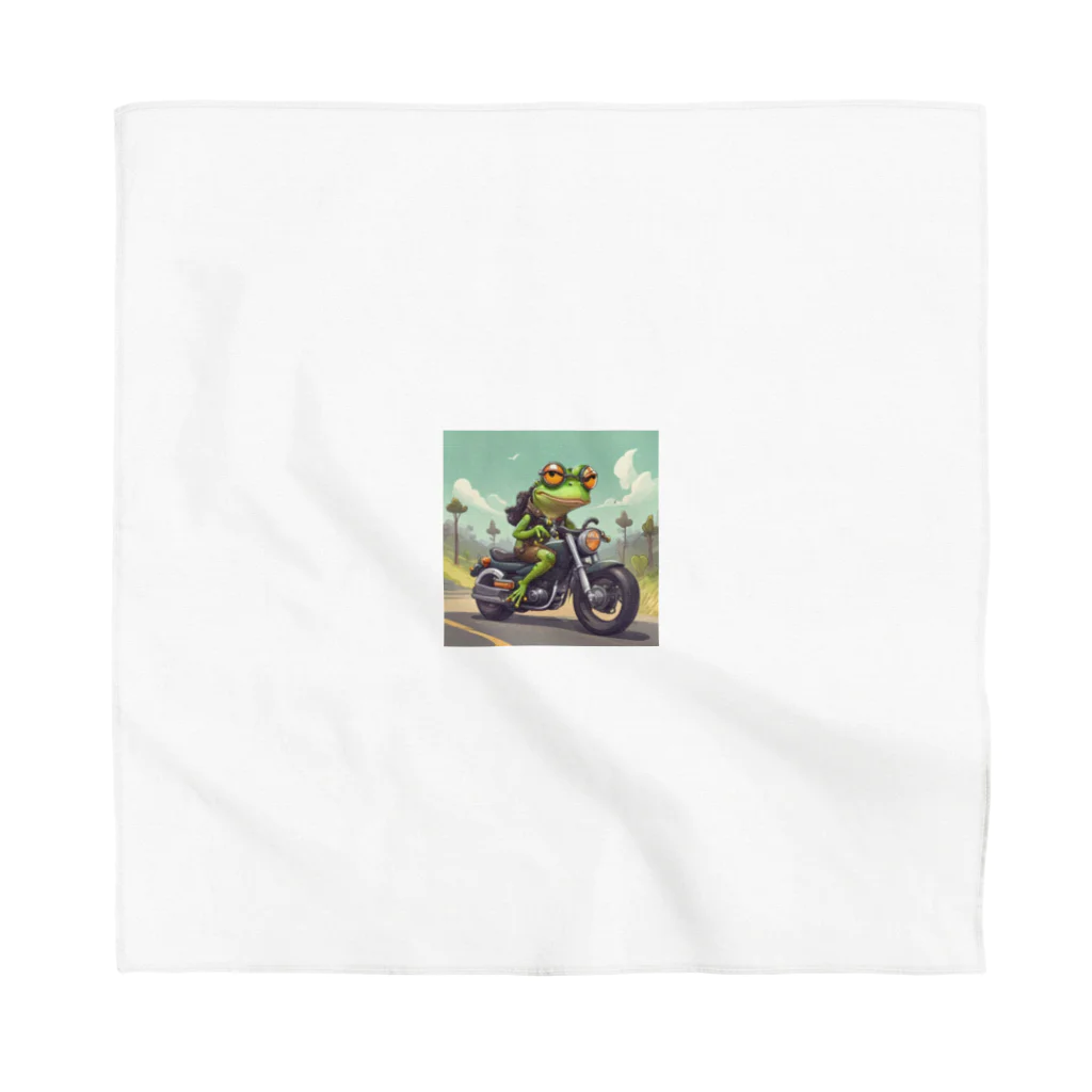 二宮大輔のカエルライダー4兄弟　次男　ルカ Bandana