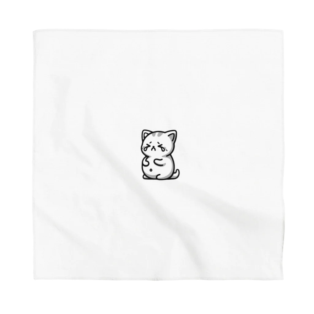 ゆるねこshopのお腹のでてる猫13 Bandana