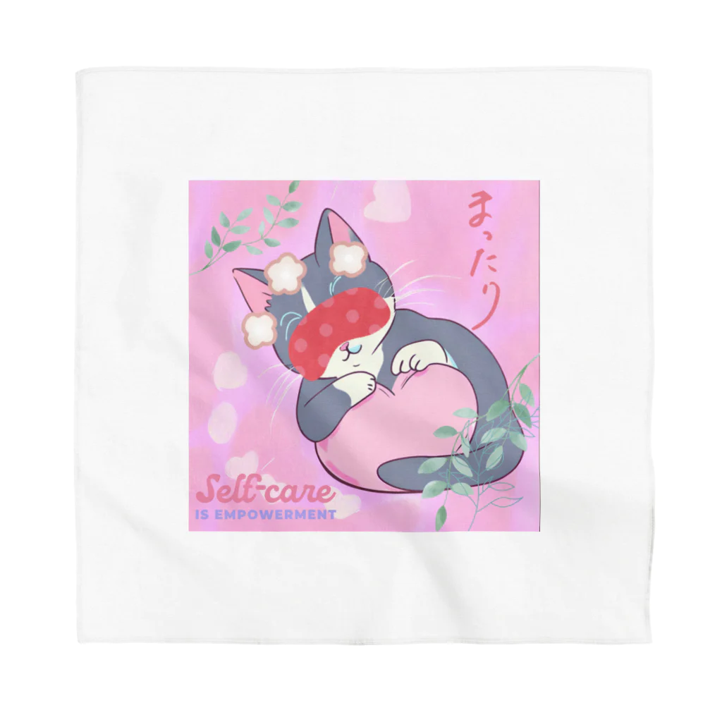 きなこのHappy Lifeのまったりネコ Bandana